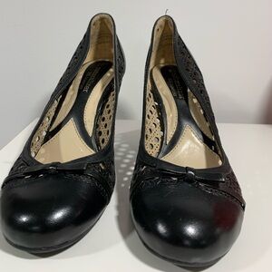 Black women size 6 shoes. I have stopped wearing high heels naturalizer